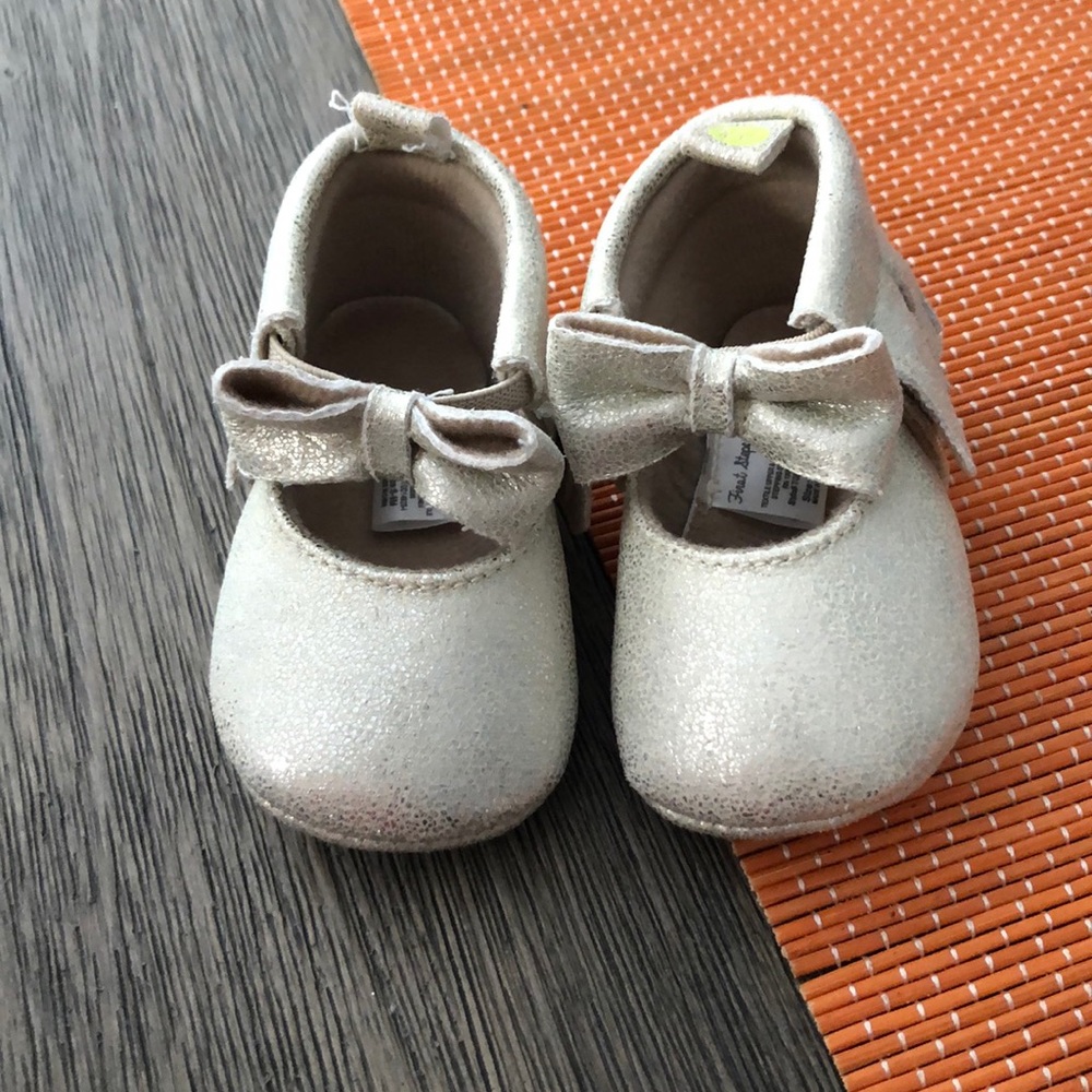 Gold Shoes Babygirl